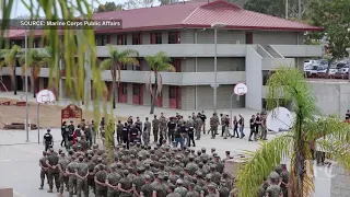 Marines arrested during formation at Camp Pendleton