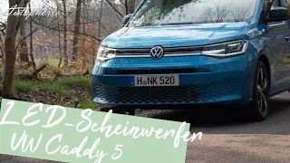 2021 VW Caddy V: LED-Scheinwerfer mit Schlecht-Wetter-Licht Test [4K] - Autophorie Extra