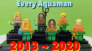 [Lego] Every Aquaman lego minifigure ever  2013 ~ 2020