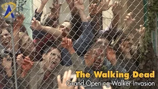 Walkers invade The Walking Dead Attraction Opening Moment