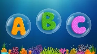 ABC Songs for Children - ABCD Song in Under Sea - Phonics Songs & Nursery Rhymes