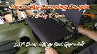 Detailed Cheap and easy Kayak seat upgrade!!!