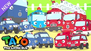 Rescue Finger Family | RESCUE TAYO | Tayo Rescue Team Song | Tayo Sing Along | Tayo the Little Bus