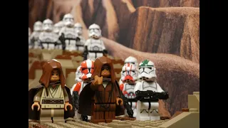 Clone Wars Ambush on Kardoa LEGO Star Wars stop motion