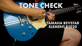 TONE CHECK: Yamaha Revstar Element RSE20 Guitar Demo | Cream City Music