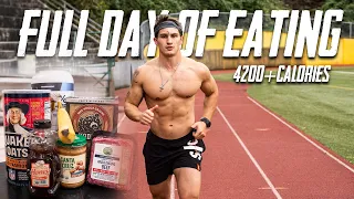 Full Day Of Eating As A Hybrid Athlete | 4200+ Calories