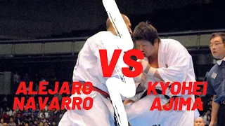 All Japan Kyokushin Karate Final IKO1 Alejandro Navarro vs Kyohei Ajima