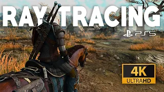 The Witcher 3 Next-Gen Gameplay PS5 4K (Ray Tracing)