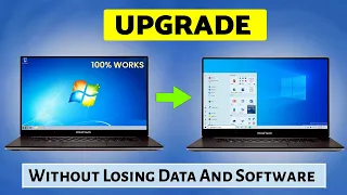 How To Upgrade Windows 7 to Windows 10 For Free!! Without Losing Data (Easiest Way)