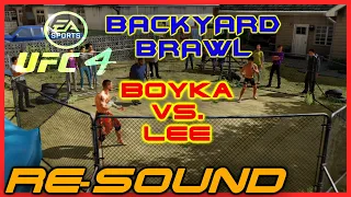 UFC 4 Boyka vs Bruce Lee Backyard Brawl [[RE-SOUND]]