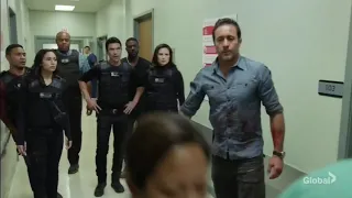 HAWAII FIVE-O - MCGARRETT PRAYING: YOU WANNA TAKE SOMEBODY! TAKE ME! NOT HIM(DANNY)!