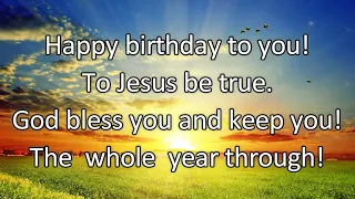 Happy Birthday Song Medley  Christian Version | Vocal Guide |