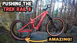 Putting the Trek Rail 8 though its paces... | EMTB Trail Review