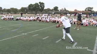 Ryan Stonehouse | No.7 Ranked Punter in America | Kohl's Kicking Camps