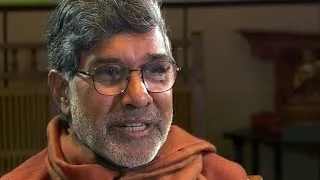 Nobel Prize winner using new fame to fight child slavery