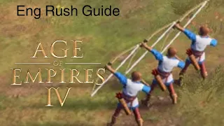 How to English Rush like A Conqueror Player AOE4