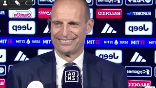 ALLEGRI RIDE😭 prendendo in giro i tifosi post Juve Salernitana 1-1|"Ripresa ottima, a Roma..