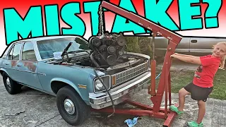 DIRT CHEAP Engine Swap - Daddy Daughter Project!