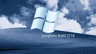 Testing Windows Longhorn Build 3718 (more updates soon).