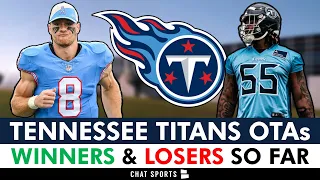 Titans OTAs Winners And Losers Ft. Will Levis, JC Latham, Calvin Ridley And Nicholas Petit-Frere