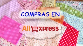 Compras en Aliexpress: fieltro y telas. Shopping in Aliexpress: felt and fabrics.