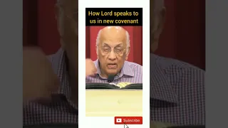 How Lord speaks to us in new covenant (By: Ps.Zac Poonen)#Sermonclip #ZacPoonen #cfc #viral #shorts