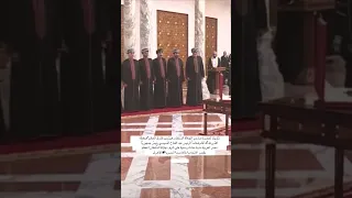 رئيس مصر عبدالفتاح السيسي يقيم حفل عشاء لجلالة السلطان هيثم بن طارق
