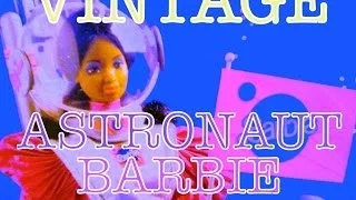 VINTAGE ASTRONAUT BARBIE DOLL REVIEW MATTEL 1985