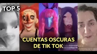 TOP 5 De cuentas OSCURAS Y PERTURBADORAS de TIK TOK | Orlando Dominguez