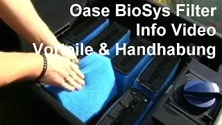 Oase Biosys Filtersystem - Video: Oase BioTec Teichfilter, Oase UVC Bitron C + Oase AquaMax Eco