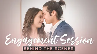 Exclusive Look Behind the Scenes: Capturing the Magic of an Engagement Session