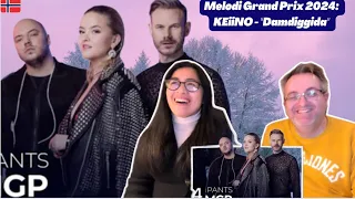 🇳🇴 Melodi Grand Prix 2024: KEiiNO - "Damdiggida" | 🇩🇰REACTION