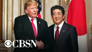 Trump and Abe discuss North Korea, trade and Iran during Japan visit