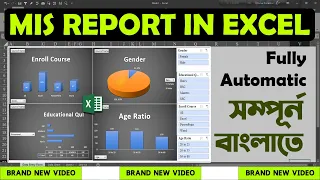 How to Make a MIS Report in MS Excel || MIS Report in Excel || Excel Tutorial