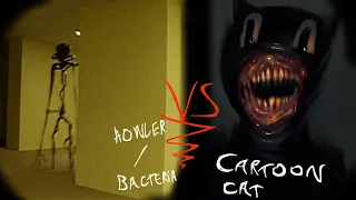 Howler / Bacteria (Backrooms) VS Cartoon Cat (Trevor Henderson)