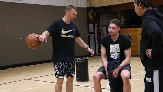 Mason Gillis and Braden Smith Workout