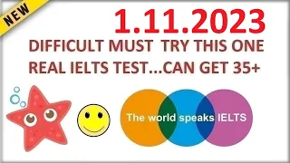 🎤🎧 REAL NEW BRITISH COUNCIL IELTS LISTENING PRACTICE TEST 2023 WITH ANSWERS - 1.11.2023