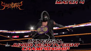 WWE 2K22 - UCW - SuddenDeath - Match 4: Universal Junior Heavyweight Championship