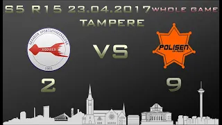 Euroleague 5th season WHOLE GAME Akkaren SDK - Polisen DK 2-9 (1-3)