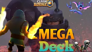 Clash Royale mega knight deck || best mega knight deck