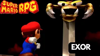 Super Mario RPG Remake: Exor Boss Fight