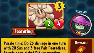 Puzzle Party !!! PvZ heroes 02nd November 2022 | Plants vs Zombies Heroes | Daily Challenge I Day 2