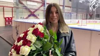 Хоккеист "Динамо" сделал предложение девушке на Сахалине