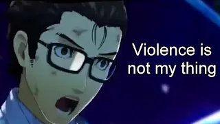 Violence is not my thing.... [SPOILERS] (Persona 5 Royal shitpost)