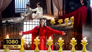 A girl lights candle to protect seriously injured kung fu master!