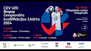 Eiropas U-20 čempionāta kvalifikācija: Latvija - Horvātija