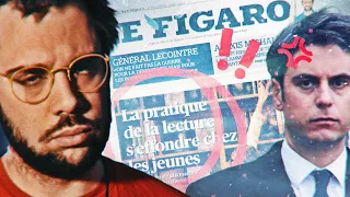 La lecture s'effondre chez les jeunes ? Le Figaro, Macron et Attal réagissent !