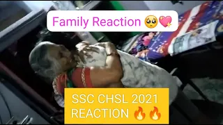 SSC CHSL | Family Reaction on my result | SSC CHSL 2021 Final Result | Finally Dream comes true