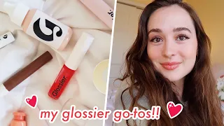 A Full Face of My Current GLOSSIER FAVORITES! 🍒