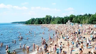 【Street View】🌄Zelenogorsk・🌊Baltic Sea・🌅Golden Beach「Saint Petersburg, Russia🌼Summer 2019」